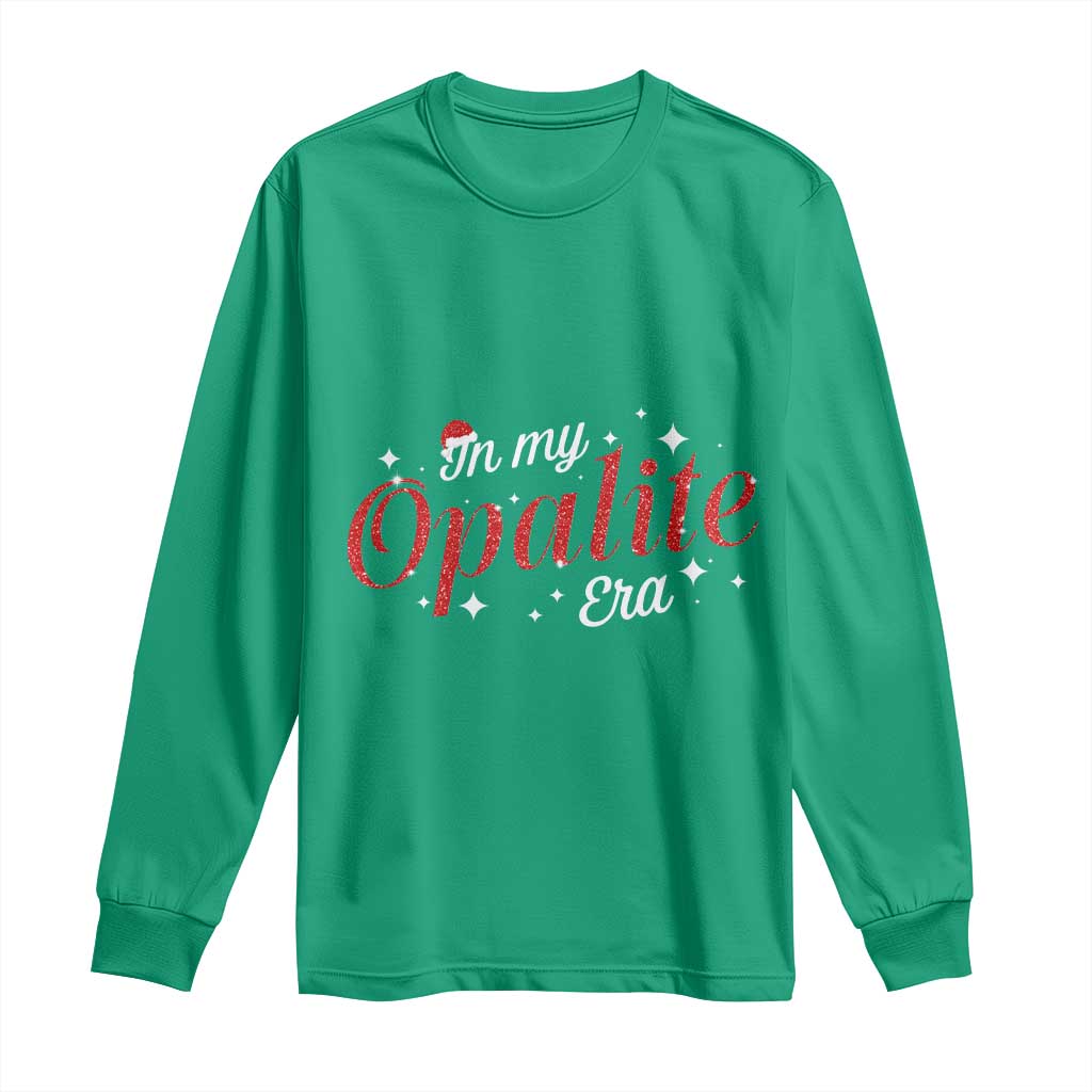 Santa Opalite Christmas Long Sleeve Shirt - Wonder Print Shop