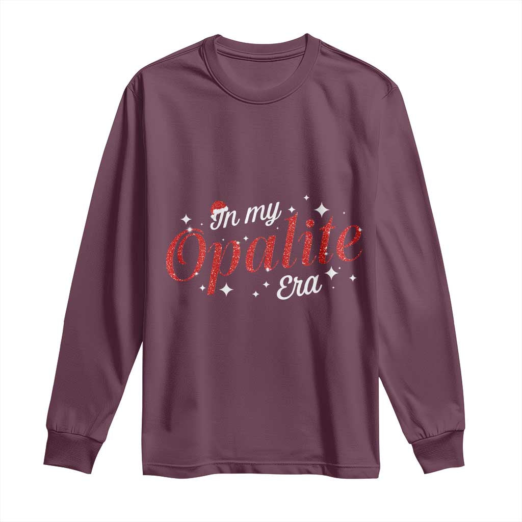 Santa Opalite Christmas Long Sleeve Shirt - Wonder Print Shop