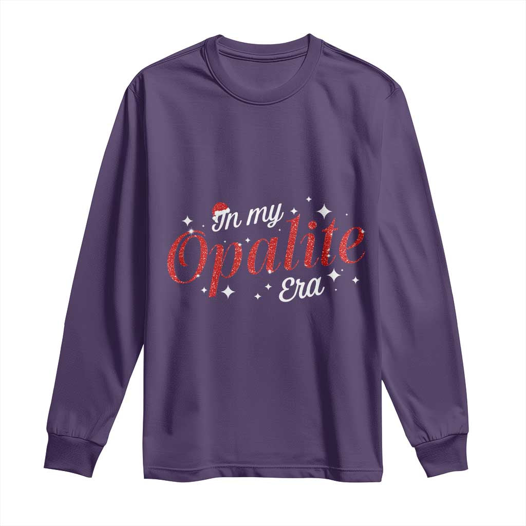 Santa Opalite Christmas Long Sleeve Shirt - Wonder Print Shop
