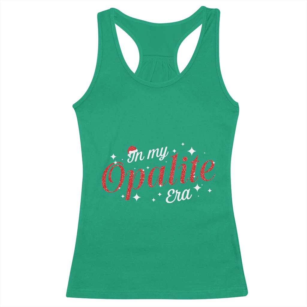 Santa Opalite Christmas Racerback Tank Top - Wonder Print Shop