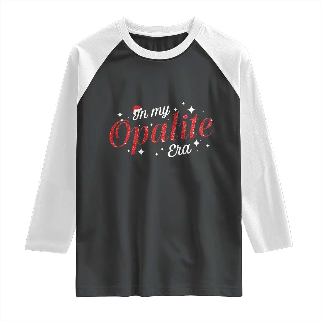 Santa Opalite Christmas Raglan Shirt - Wonder Print Shop