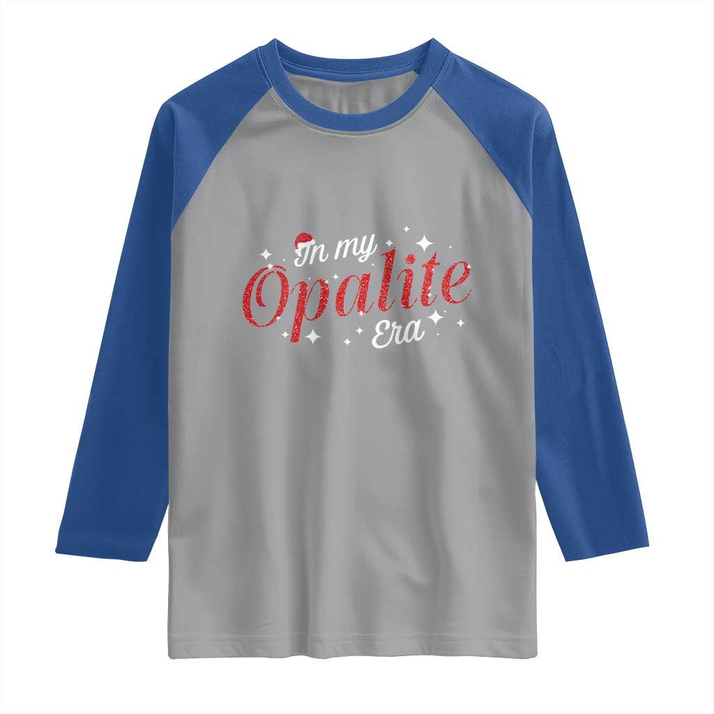 Santa Opalite Christmas Raglan Shirt - Wonder Print Shop