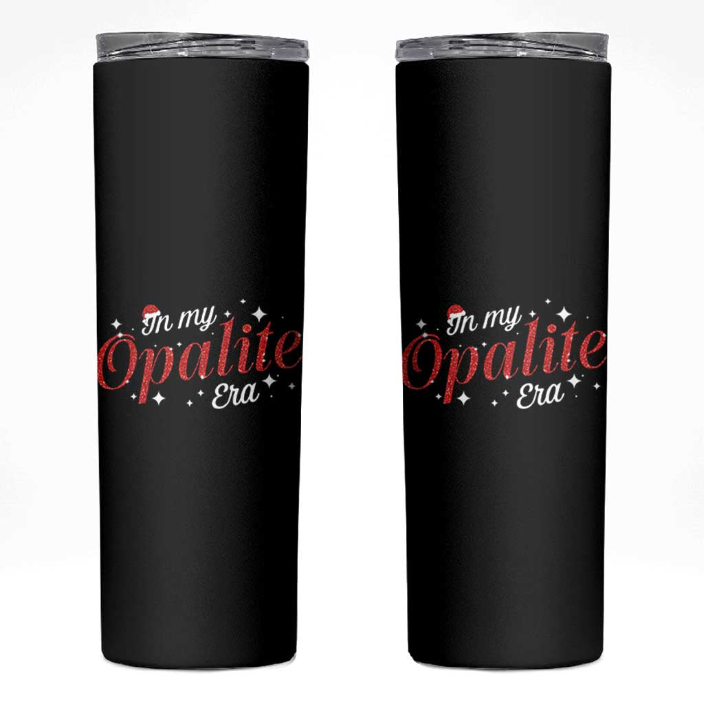 Santa Opalite Christmas Skinny Tumbler - Wonder Print Shop