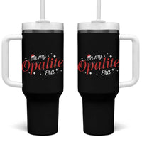 Santa Opalite Christmas Tumbler With Handle - Wonder Print Shop