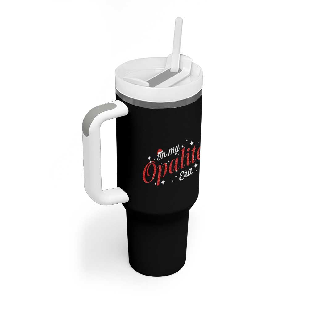Santa Opalite Christmas Tumbler With Handle - Wonder Print Shop