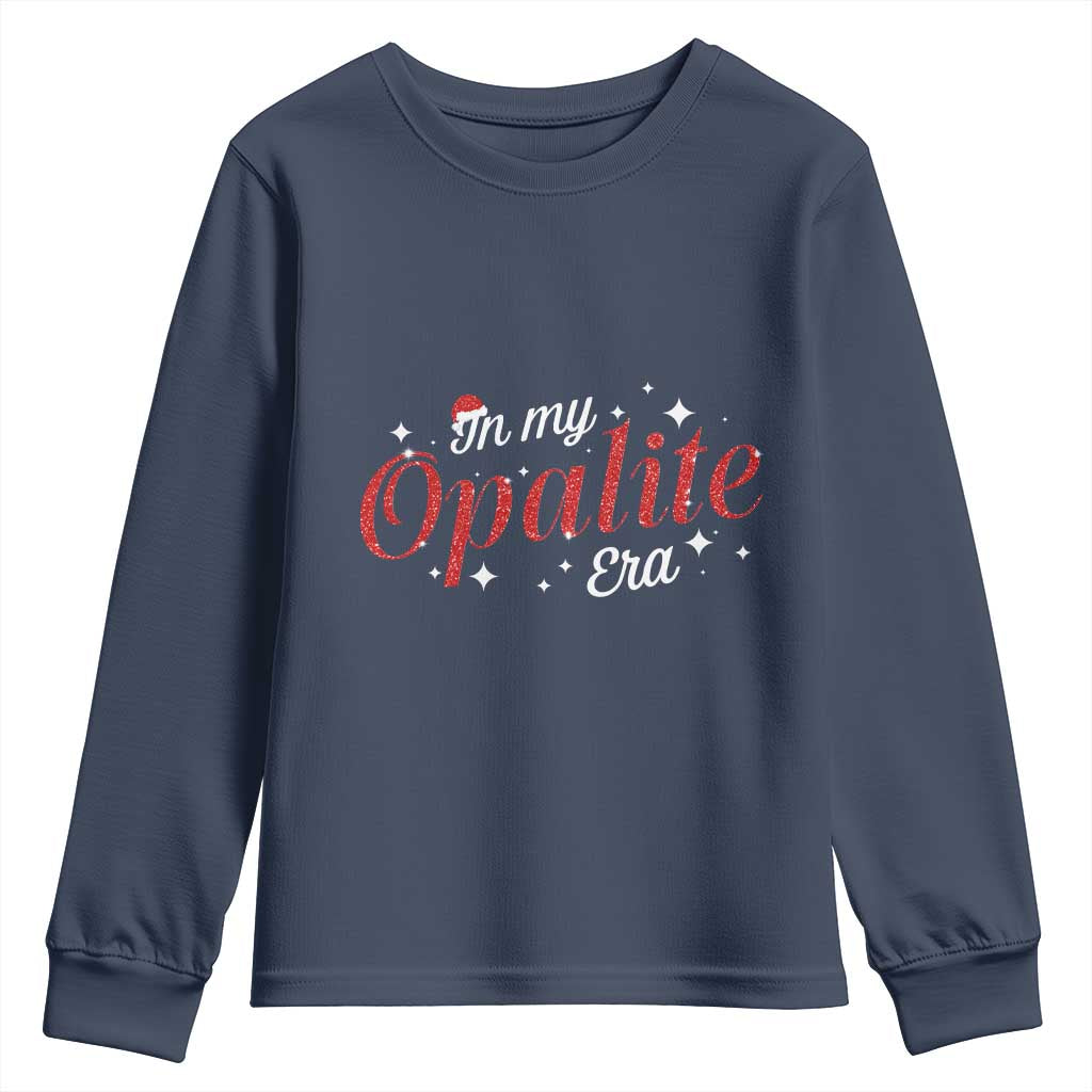 Santa Opalite Christmas Youth Sweatshirt - Wonder Print Shop