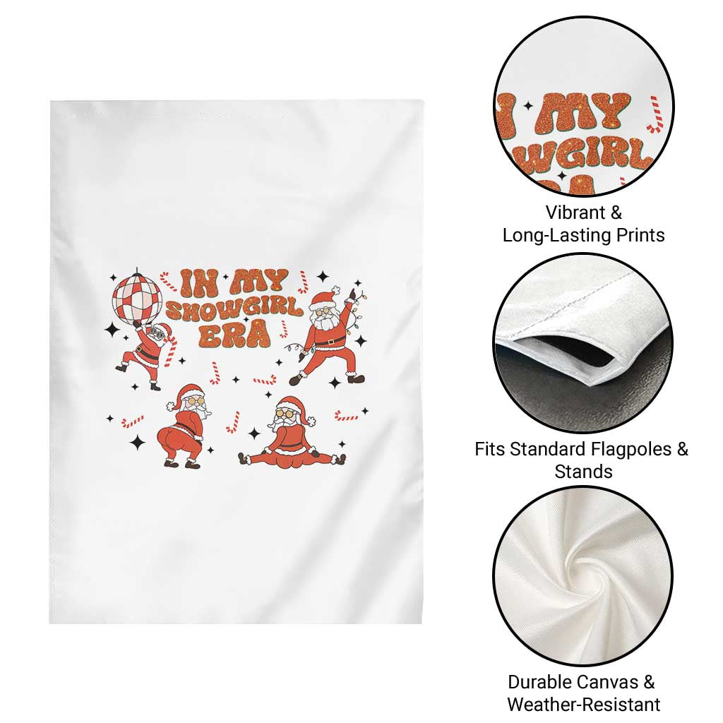 Funny Santa Girl Christmas Garden Flag - Wonder Print Shop