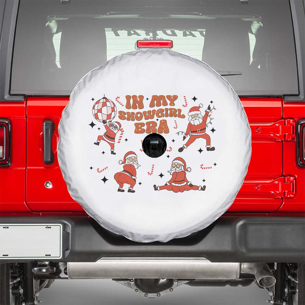 Funny Santa Girl Christmas Spare Tire Cover - Wonder Print Shop