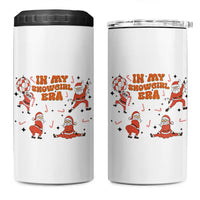 Funny Santa Girl Christmas 4 in 1 Can Cooler Tumbler - Wonder Print Shop