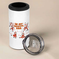 Funny Santa Girl Christmas 4 in 1 Can Cooler Tumbler - Wonder Print Shop