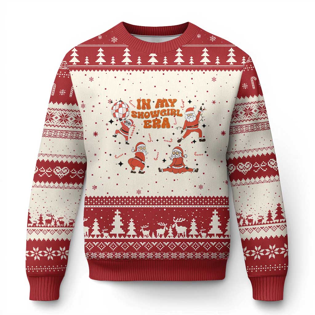 Funny Santa Girl Xmas Ugly Christmas Sweater - Wonder Print Shop