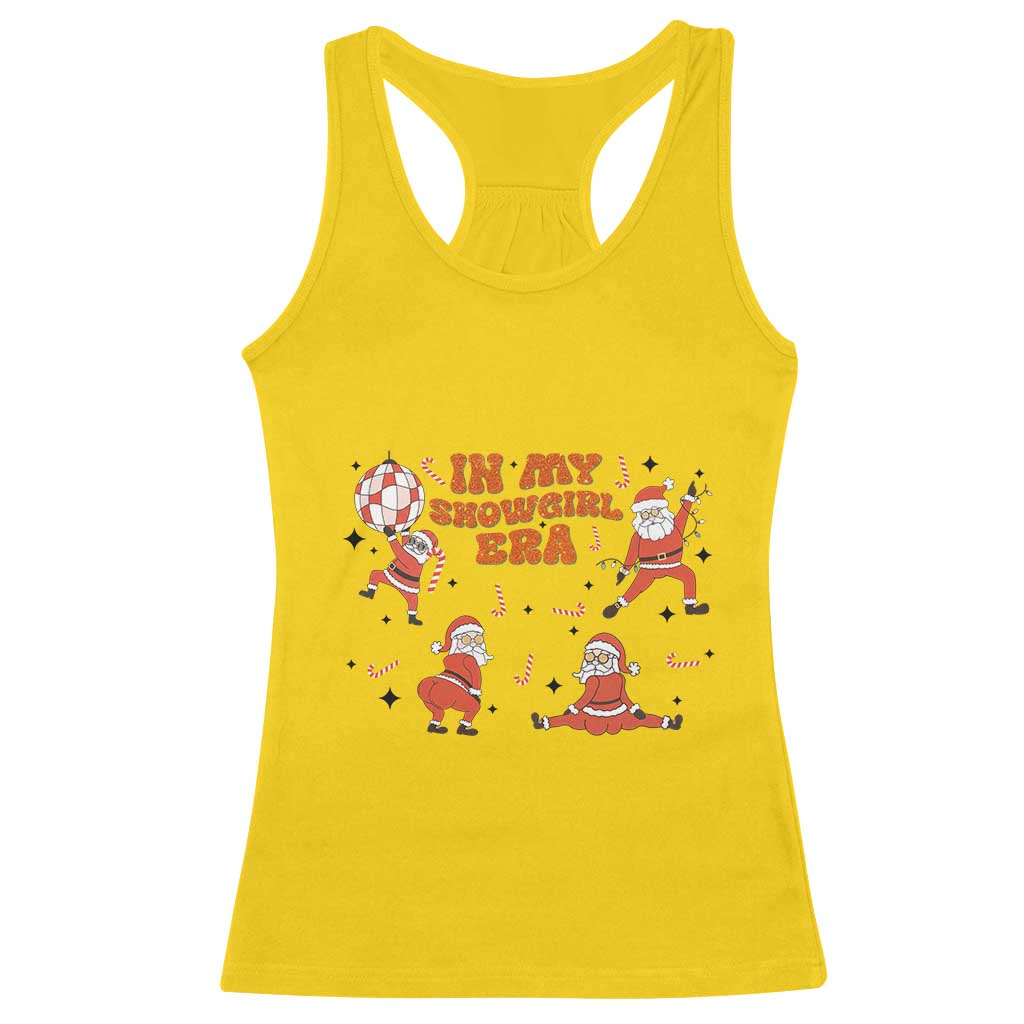 Funny Santa Girl Christmas Racerback Tank Top - Wonder Print Shop