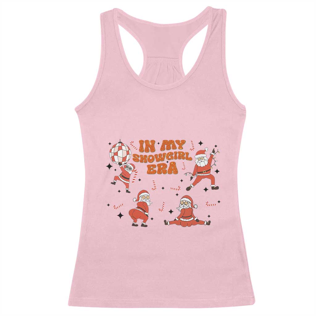 Funny Santa Girl Christmas Racerback Tank Top - Wonder Print Shop