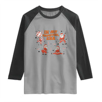 Funny Santa Girl Christmas Raglan Shirt - Wonder Print Shop
