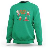 Funny Santa Girl Christmas Sweatshirt - Wonder Print Shop