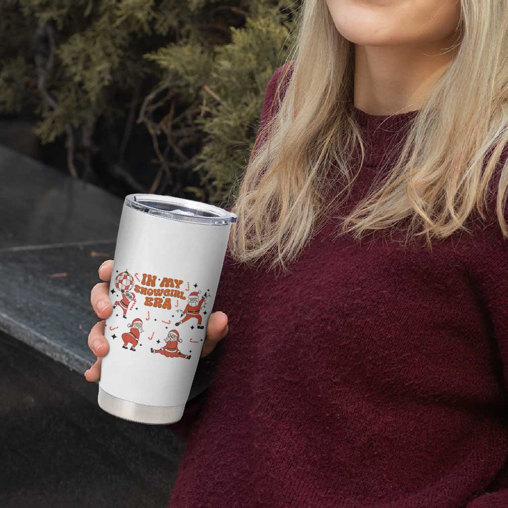 Funny Santa Girl Christmas Tumbler Cup - Wonder Print Shop