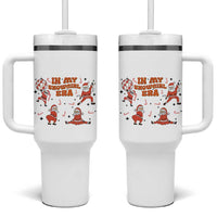 Funny Santa Girl Christmas Tumbler With Handle - Wonder Print Shop