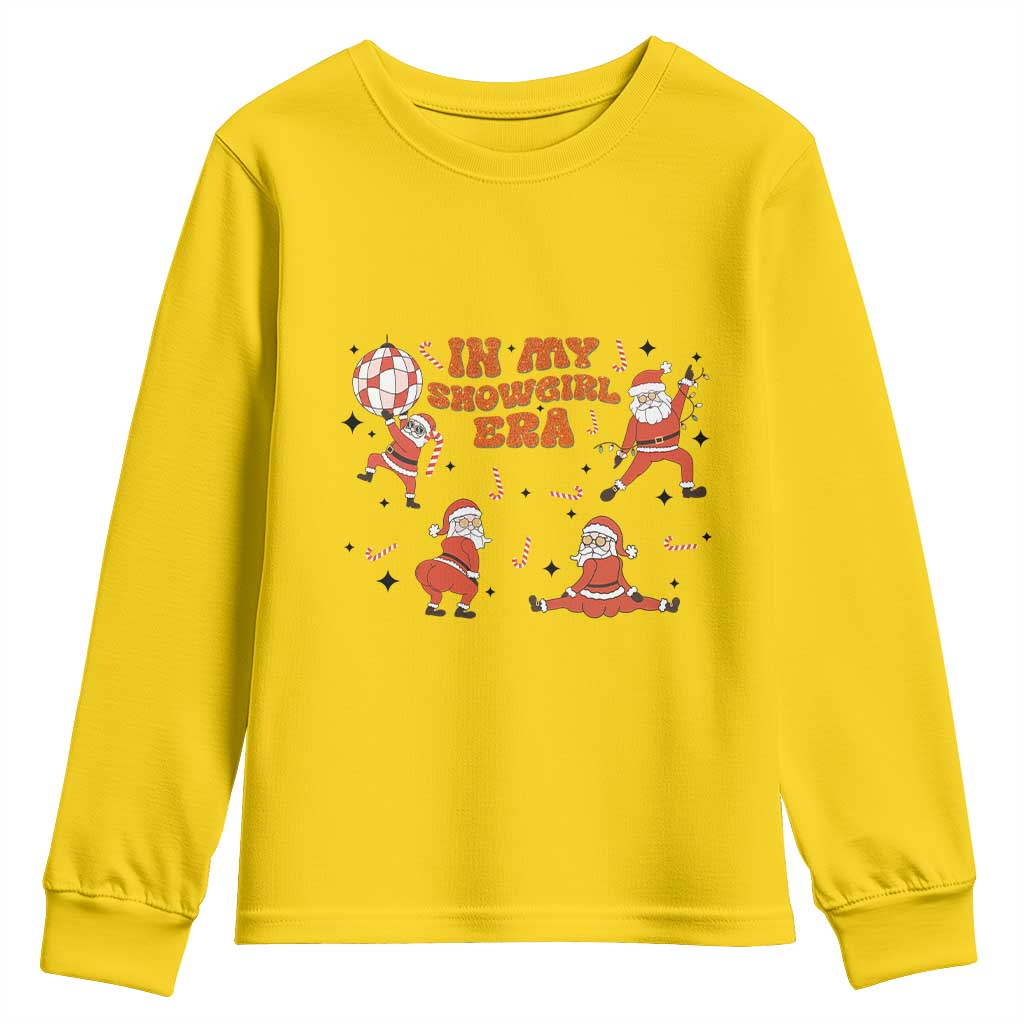 Funny Santa Girl Christmas Youth Sweatshirt - Wonder Print Shop