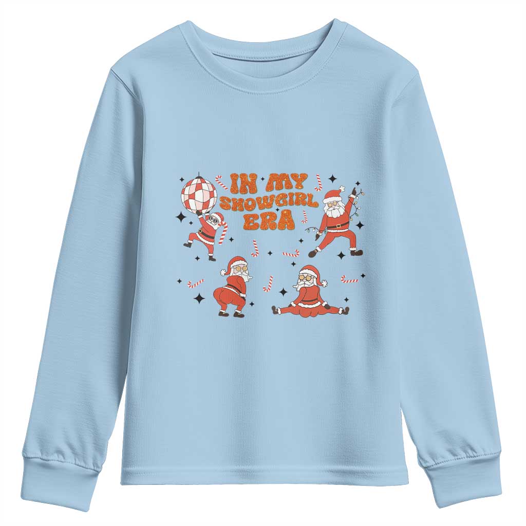 Funny Santa Girl Christmas Youth Sweatshirt - Wonder Print Shop