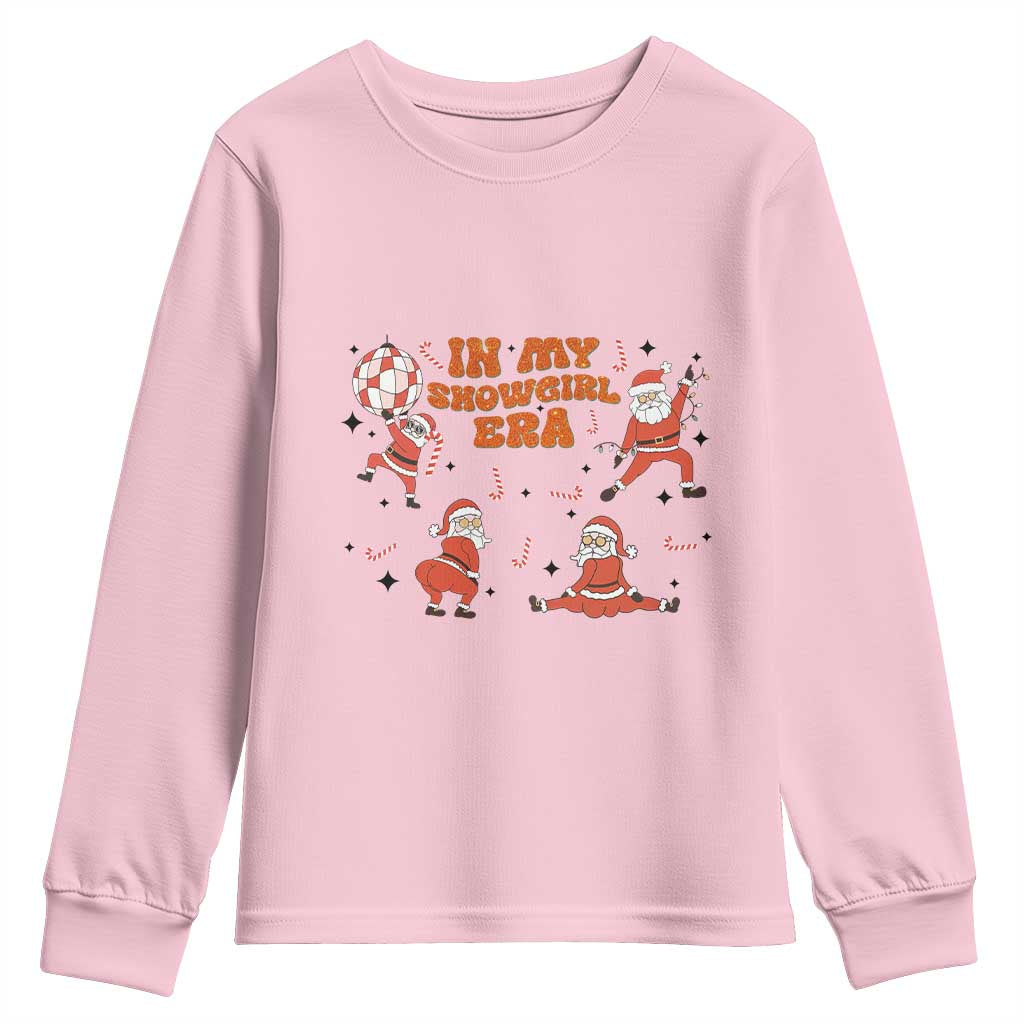Funny Santa Girl Christmas Youth Sweatshirt - Wonder Print Shop