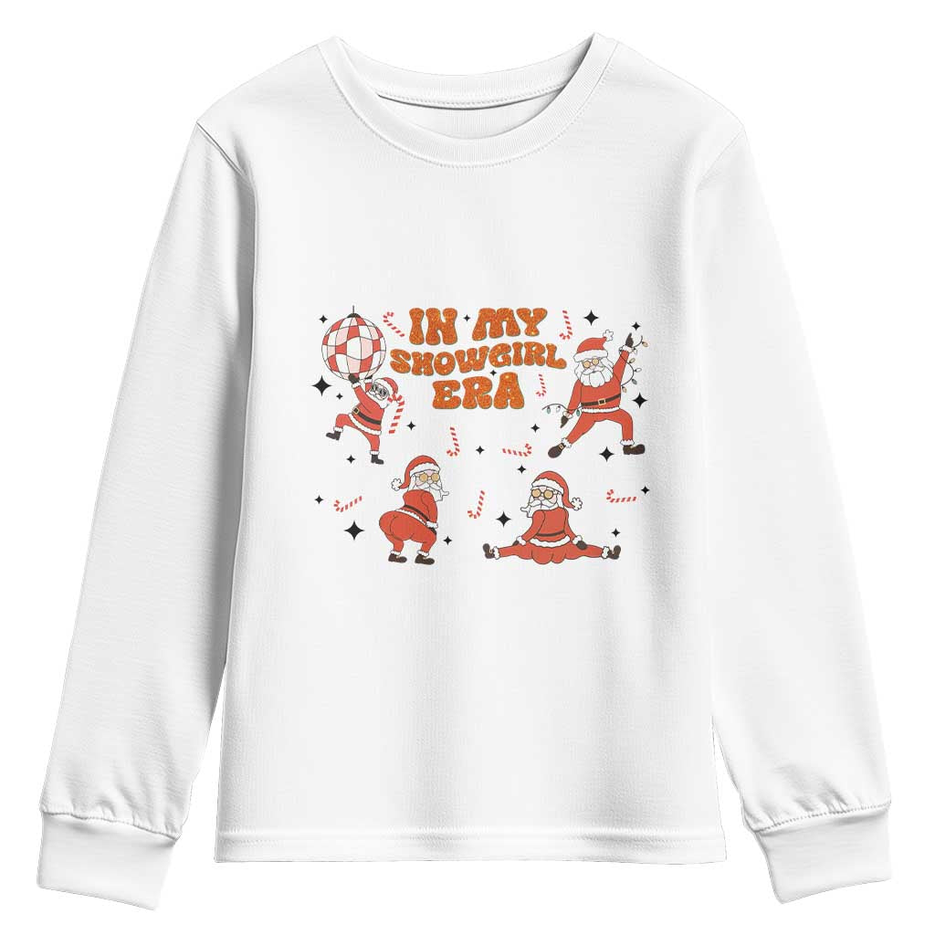 Funny Santa Girl Christmas Youth Sweatshirt - Wonder Print Shop