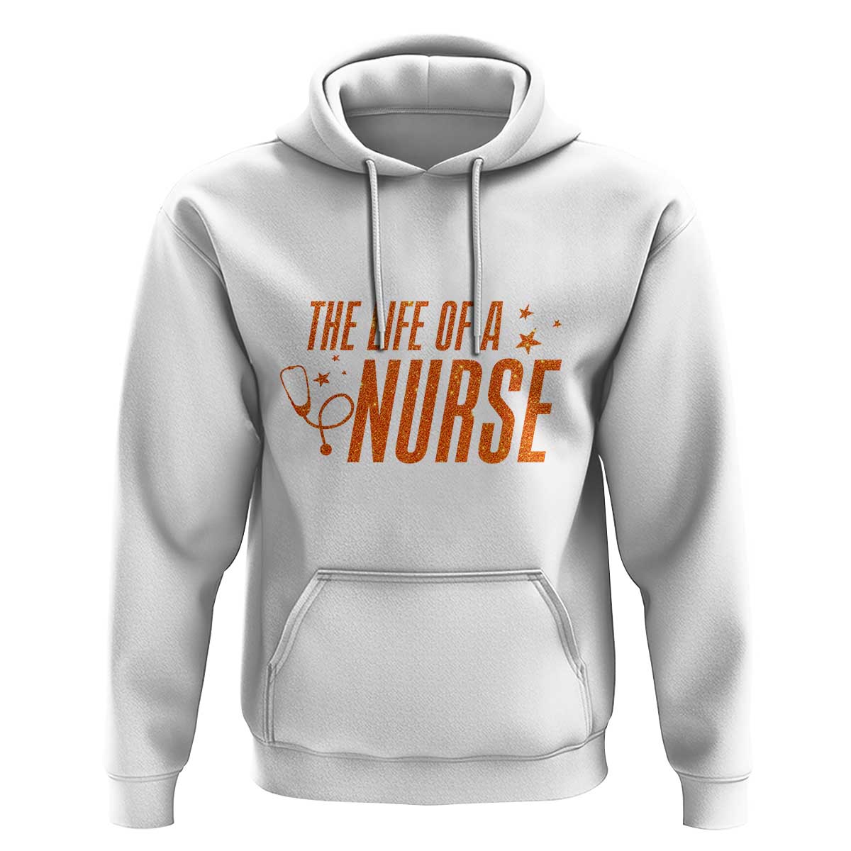 Funny Nurse Christmas Hoodie The Life Of A Nurse - Wonder Print Shop