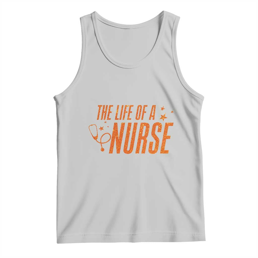 Funny Nurse Christmas Tank Top The Life Of A Nurse - Wonder Print Shop