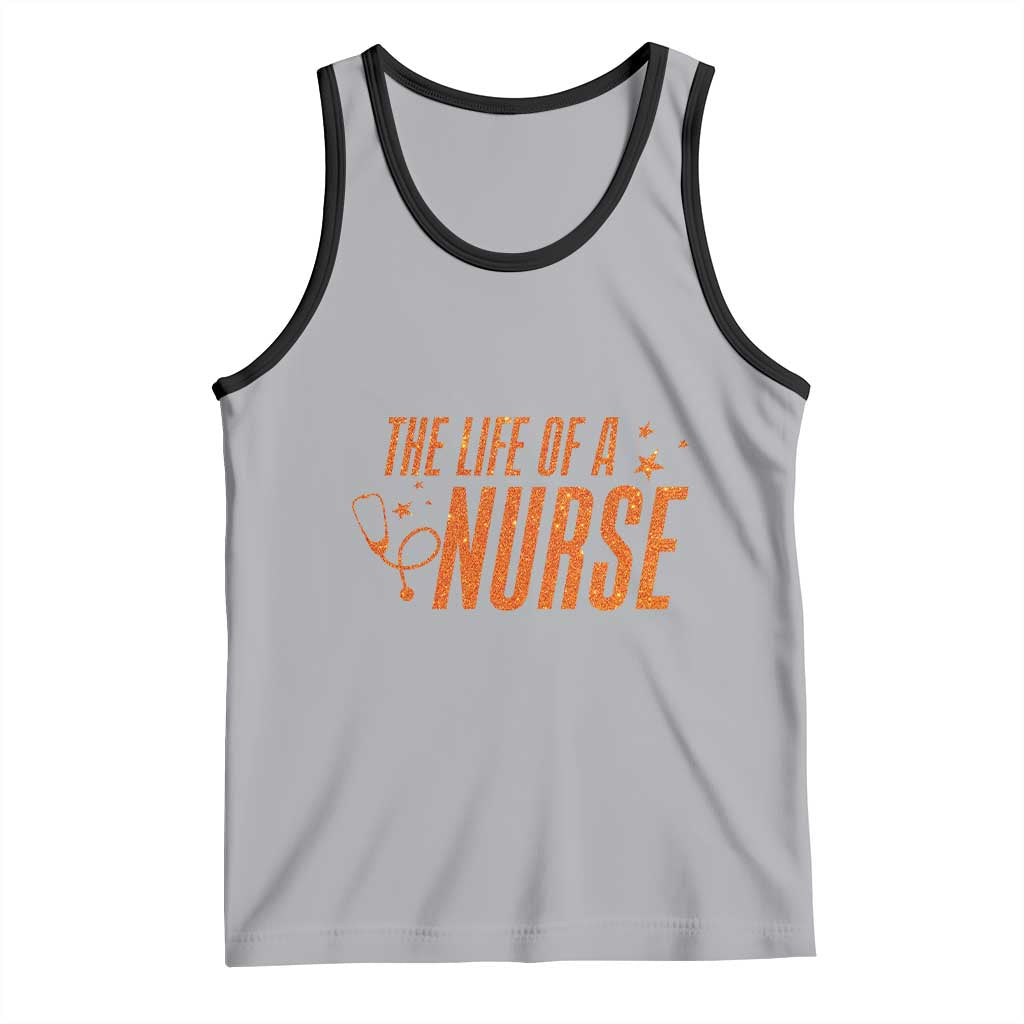 Funny Nurse Christmas Tank Top The Life Of A Nurse - Wonder Print Shop