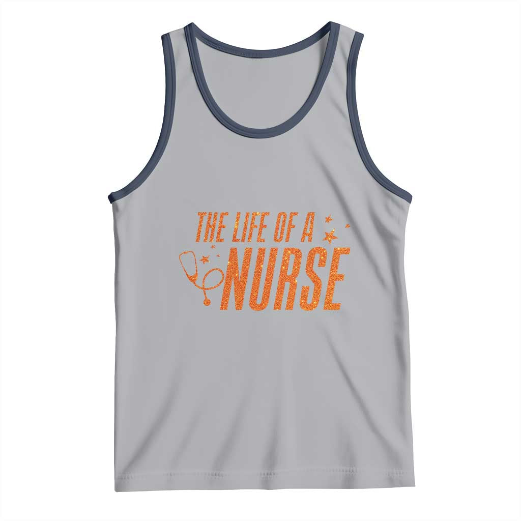 Funny Nurse Christmas Tank Top The Life Of A Nurse - Wonder Print Shop