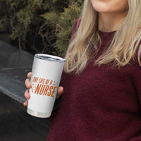 Funny Nurse Christmas Tumbler Cup The Life Of A Nurse - Wonder Print Shop