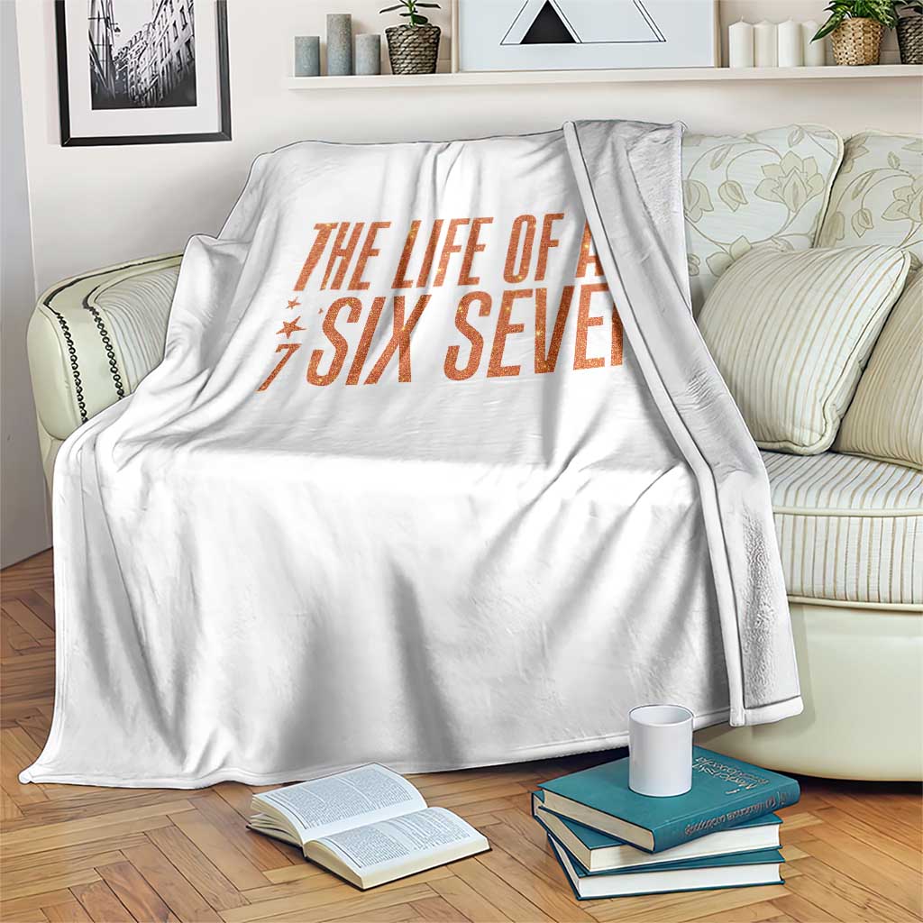 67 Six Seven Meme Throw Blanket - Wonder Print Shop