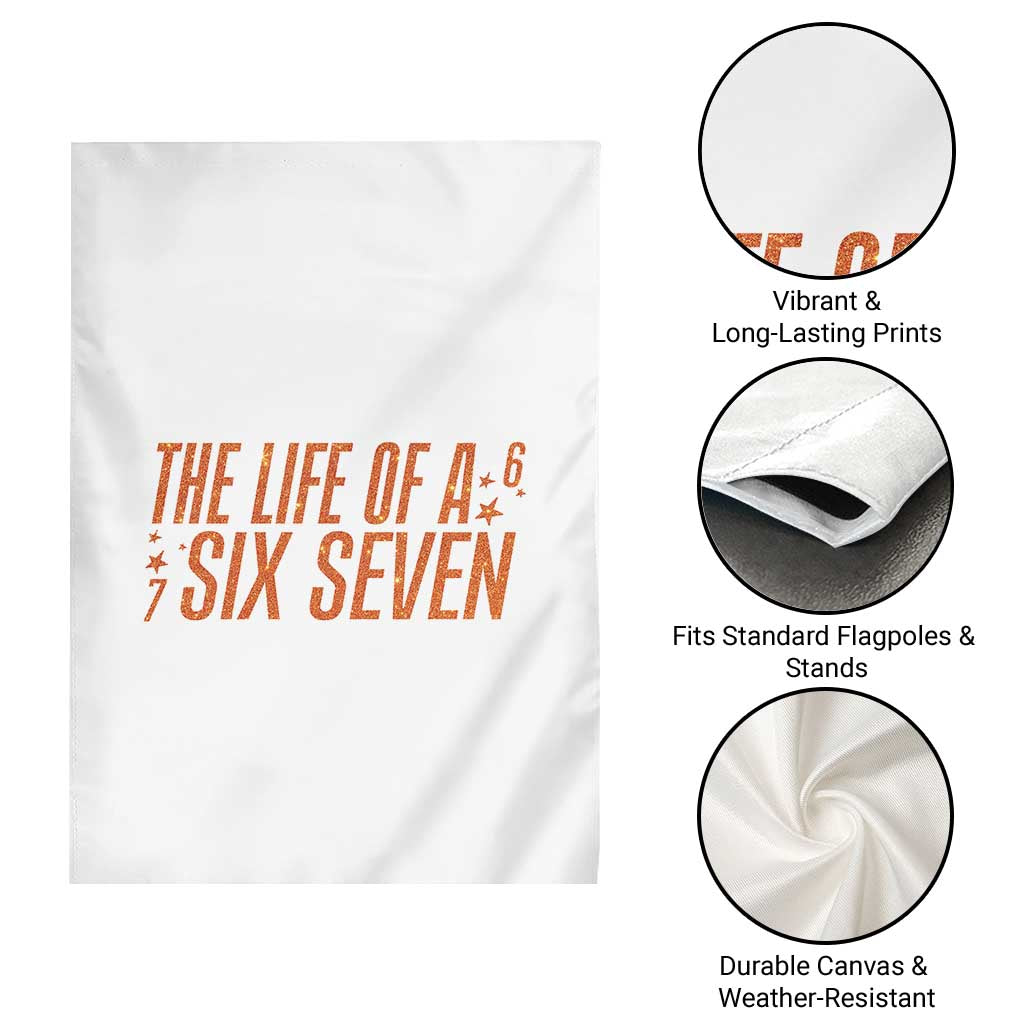 67 Six Seven Meme Garden Flag - Wonder Print Shop