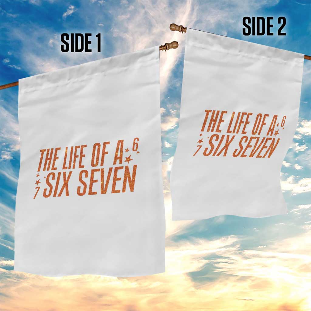 67 Six Seven Meme Garden Flag - Wonder Print Shop
