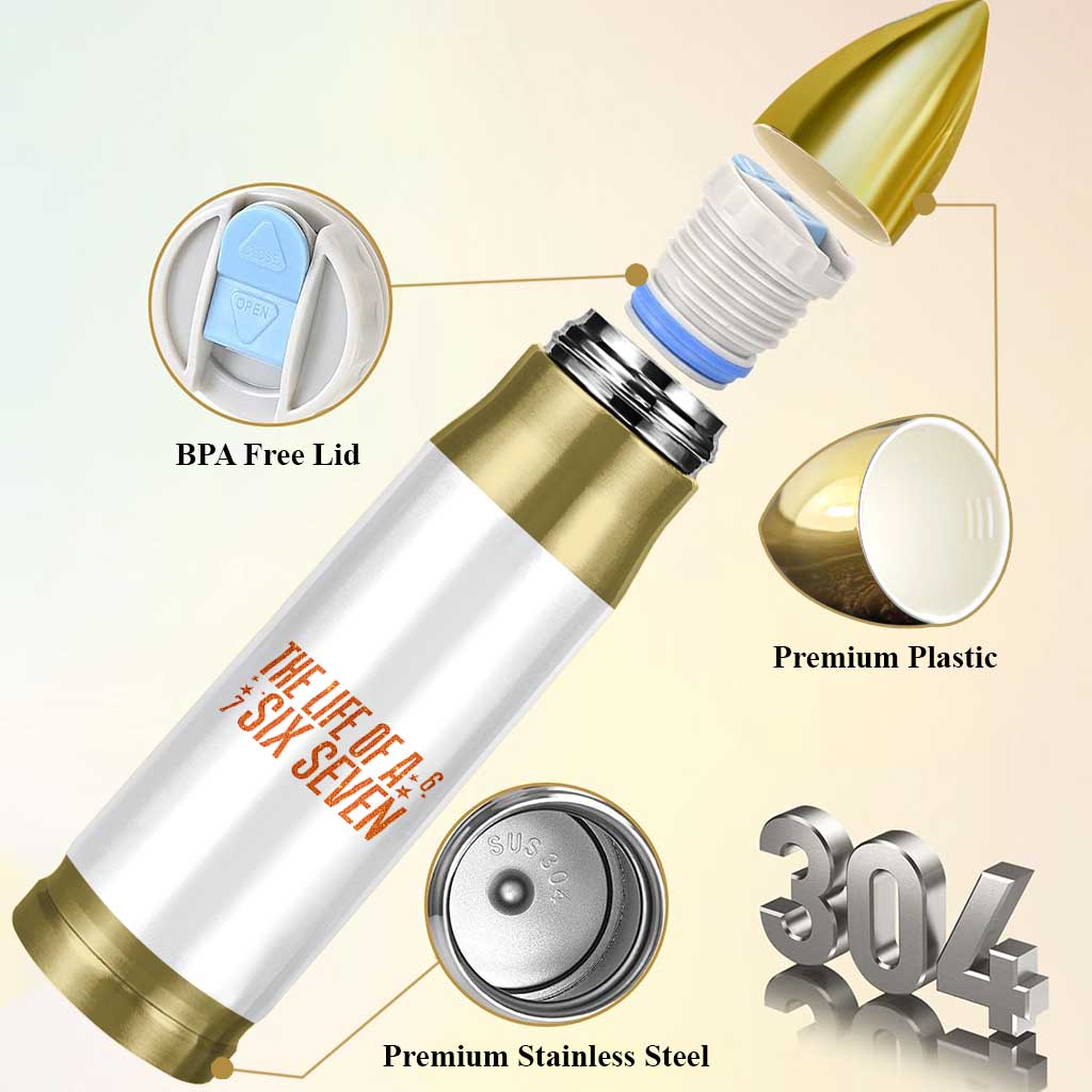 67 Six Seven Meme Bullet Tumbler - Wonder Print Shop