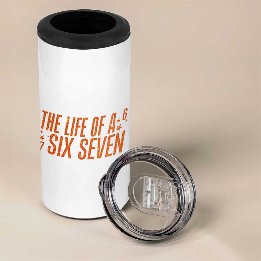 67 Six Seven Meme 4 in 1 Can Cooler Tumbler - Wonder Print Shop