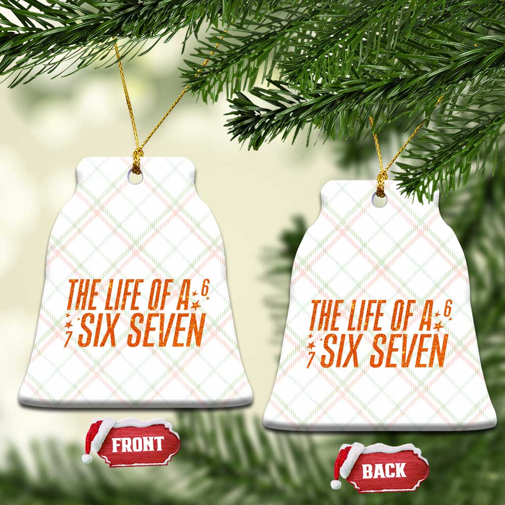 67 Six Seven Meme Ceramic Ornament - Wonder Print Shop