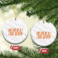 67 Six Seven Meme Ceramic Ornament - Wonder Print Shop