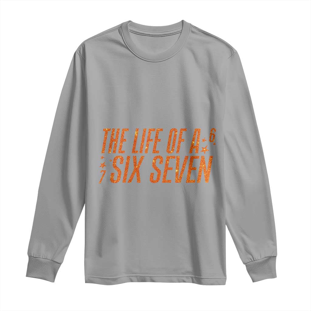 67 Six Seven Meme Long Sleeve Shirt - Wonder Print Shop