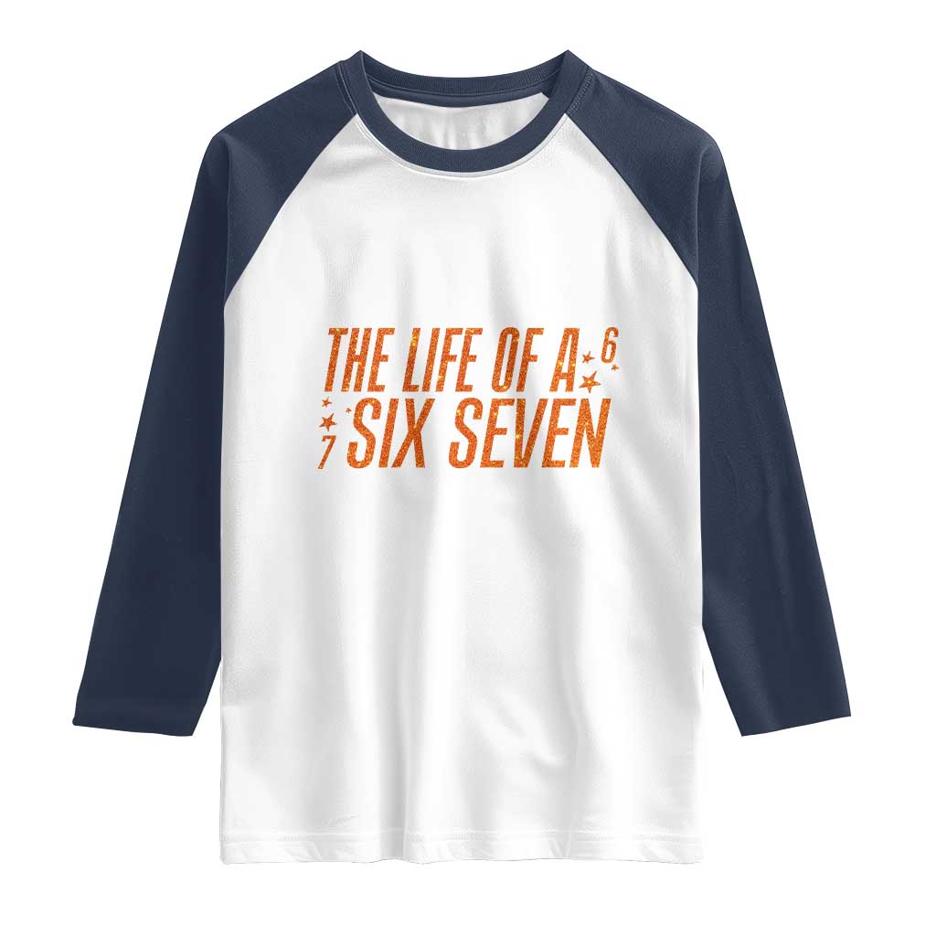67 Six Seven Meme Raglan Shirt - Wonder Print Shop