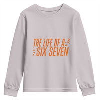 67 Six Seven Meme Youth Sweatshirt - Wonder Print Shop