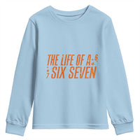 67 Six Seven Meme Youth Sweatshirt - Wonder Print Shop