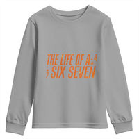 67 Six Seven Meme Youth Sweatshirt - Wonder Print Shop