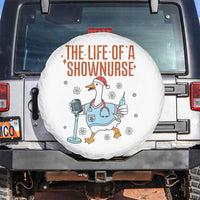 Funny Goose Nurse Christmas Spare Tire Cover The Life Of A Shownurrse - Wonder Print Shop
