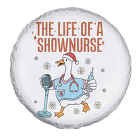 Funny Goose Nurse Christmas Spare Tire Cover The Life Of A Shownurrse - Wonder Print Shop
