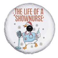 Funny Goose Nurse Christmas Spare Tire Cover The Life Of A Shownurrse - Wonder Print Shop