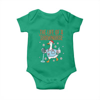 Funny Goose Nurse Christmas Baby Onesie The Life Of A Shownurrse - Wonder Print Shop