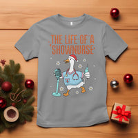 Funny Goose Nurse Christmas T Shirt The Life Of A Shownurrse - Wonder Print Shop