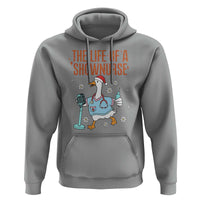 Funny Goose Nurse Christmas Hoodie The Life Of A Shownurrse - Wonder Print Shop