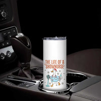 Funny Goose Nurse Christmas Skinny Tumbler The Life Of A Shownurrse - Wonder Print Shop