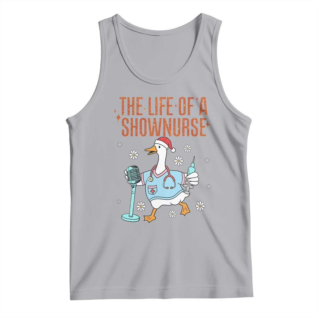 Funny Goose Nurse Christmas Tank Top The Life Of A Shownurrse - Wonder Print Shop
